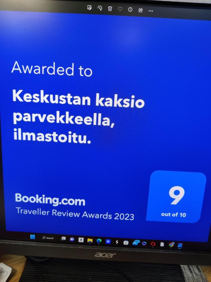 Keskustan Kaksio Parvekkeella, Ilmastoitu. Leilighet Nyslott Eksteriør bilde